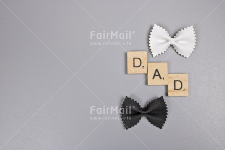 Fair Trade Photo Black, Bow tie, Colour image, Fathers day, Grey, Horizontal, Letter, Peru, South America, Text, Tie, White