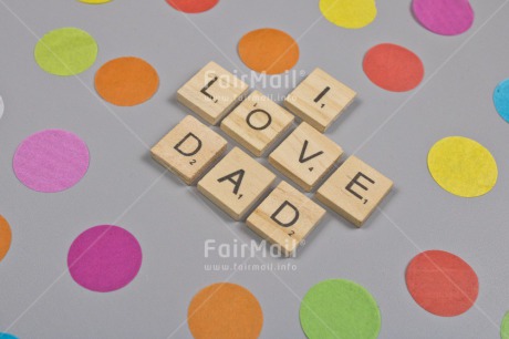 Fair Trade Photo Colour image, Colourful, Confetti, Fathers day, Grey, Horizontal, Letter, Peru, South America, Text