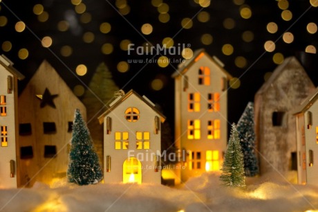 Fair Trade Photo Activity, Adjective, Celebrating, Christmas, Christmas decoration, Christmas tree, Home, Horizontal, House, Light, Nature, Object, Place, Present, Snow, Tree