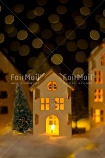 Fair Trade Photo Activity, Adjective, Celebrating, Christmas, Christmas decoration, Christmas tree, Home, House, Light, Nature, Object, Place, Present, Snow, Tree, Vertical