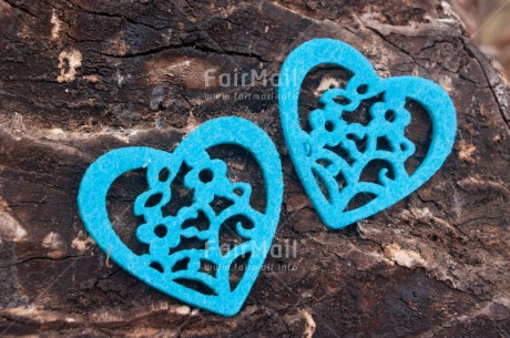 Fair Trade Photo Blue, Closeup, Colour image, Heart, Horizontal, Love, Marriage, Peru, Shooting style, South America, Tree, Valentines day, Wedding