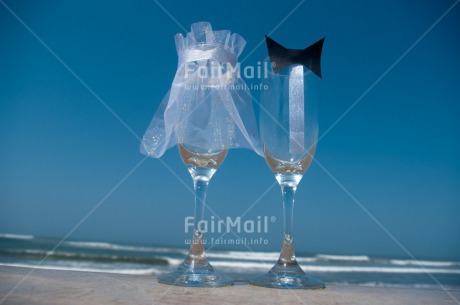 Fair Trade Photo Beach, Bride, Colour image, Groom, Horizontal, Marriage, Peru, Sea, South America, Wedding