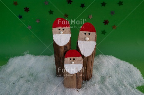 Fair Trade Photo Christmas, Colour image, Horizontal, Peru, Santaclaus, Snow, South America, Star, Together