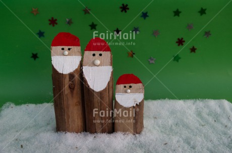 Fair Trade Photo Christmas, Colour image, Horizontal, Peru, Santaclaus, Snow, South America, Star, Together
