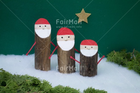 Fair Trade Photo Christmas, Colour image, Friendship, Horizontal, Peru, Santaclaus, Snow, South America, Star, Together