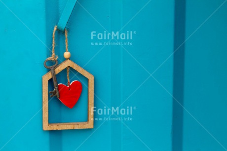 Fair Trade Photo Colour image, Door, Heart, Horizontal, Key, Love, New home, Peru, South America