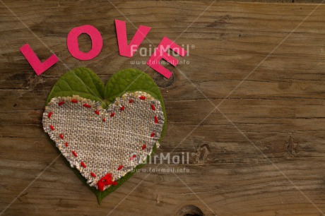 Fair Trade Photo Colour image, Heart, Horizontal, Leaf, Letter, Love, Peru, South America, Valentines day