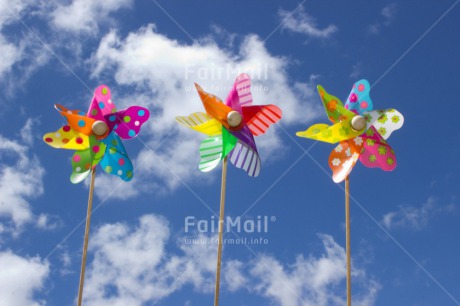 Fair Trade Photo Birthday, Clouds, Colour image, Holiday, Horizontal, Invitation, Party, Peru, Sky, South America, Summer, Windmill