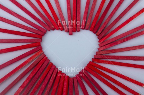 Fair Trade Photo Colour image, Heart, Horizontal, Love, Peru, Red, South America, Valentines day, White