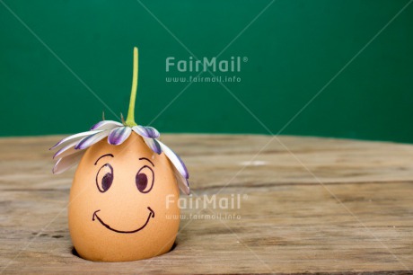 Fair Trade Photo Colour image, Easter, Egg, Flower, Funny, Horizontal, Peru, Smile, South America