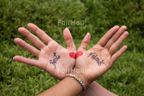 Fair Trade Photo Colour image, Friendship, Hand, Heart, Horizontal, Love, People, Peru, South America, Together