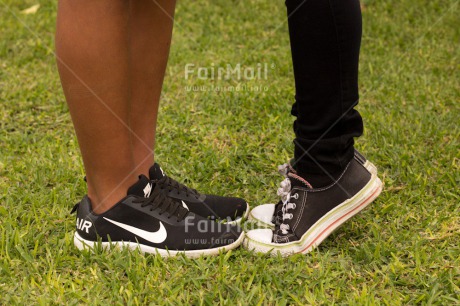 Fair Trade Photo Activity, Colour image, Foot, Horizontal, Kissing, Love, People, Peru, Shoe, South America, Together, Valentines day