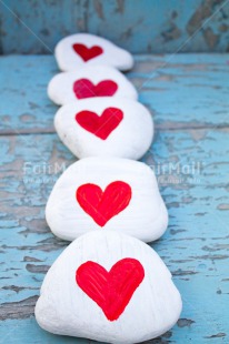 Fair Trade Photo Blue, Colour image, Fathers day, Heart, Love, Marriage, Mothers day, Peru, Red, South America, Stone, Valentines day, Vertical, Vintage, Wedding, White, Wood