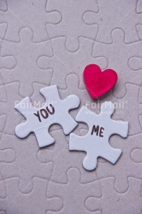 Fair Trade Photo Colour image, Couple, Heart, Love, Marriage, Peru, Puzzle, Red, South America, Together, Valentines day, Wedding, White