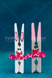 Fair Trade Photo Animals, Colour image, Colourful, Easter, Friendship, Peg, Peru, Rabbit, South America, Thinking of you