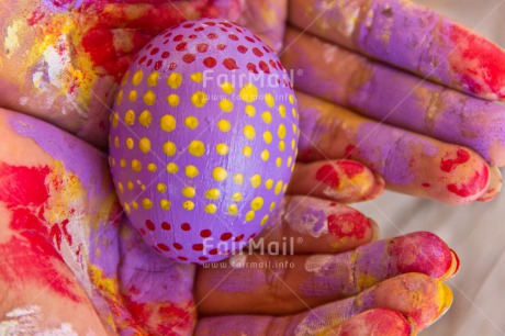 Fair Trade Photo Colour image, Colourful, Easter, Egg, Food and alimentation, Hand, Horizontal, Peru, South America