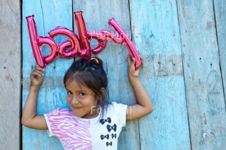 Fair Trade Photo Birth, Blue, Child, Colour image, Horizontal, New baby, People, Peru, Pink, South America, Tarapoto travel