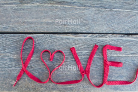 Fair Trade Photo Colour image, Horizontal, Love, Peru, Red, South America, Tarapoto travel, Text, Thinking of you, Valentines day, Wood