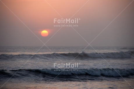 Fair Trade Photo Colour image, Condolence-Sympathy, Peru, Scenic, Sea, South America, Sunset, Travel, Water