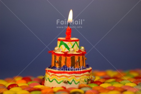 Fair Trade Photo Birthday, Cake, Candle, Colour image, Flame, Horizontal, Peru, South America