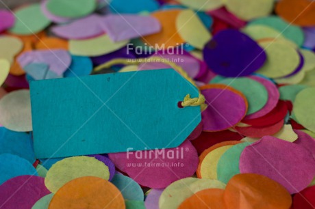 Fair Trade Photo Card, Colour image, Decoration, Horizontal, Invitation, Party, Peru, South America