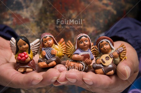 Fair Trade Photo Angel, Christmas, Colour image, Crafts, Ethnic-folklore, Horizontal, Peru, South America