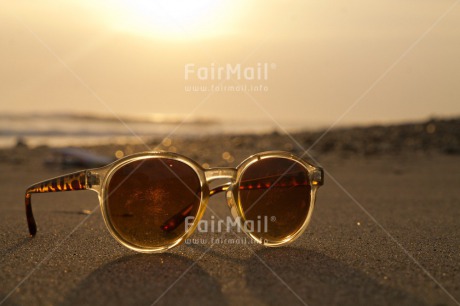 Fair Trade Photo Beach, Colour image, Evening, Glasses, Holiday, Horizontal, Peru, Relax, Sea, South America, Summer, Sunset, Travel