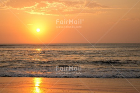 Fair Trade Photo Beach, Colour image, Condolence-Sympathy, Horizontal, Scenic, Sea, Summer, Sunset, Travel