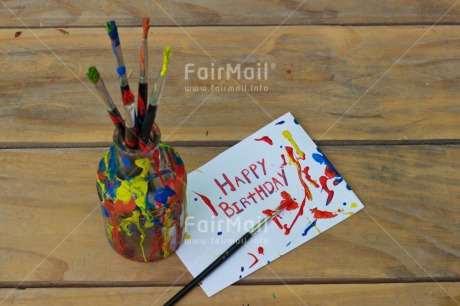 Fair Trade Photo Artistique, Birthday, Colour image, Colourful, Horizontal, Paint