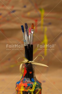 Fair Trade Photo Artistique, Birthday, Colourful, Paint, Peru, South America, Vertical