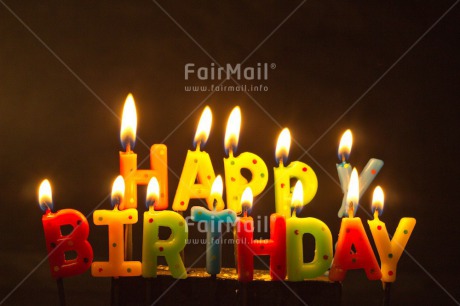 Fair Trade Photo Birthday, Candle, Colour image, Flame, Horizontal, Peru, South America