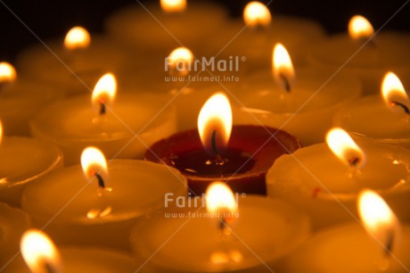 Fair Trade Photo Candle, Christmas, Colour image, Condolence-Sympathy, Flame, Horizontal, Peru, Red, South America, White