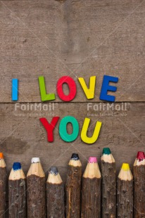 Fair Trade Photo Colour image, Colourful, Crayon, Emotions, Friendship, Happiness, Letters, Love, Multi-coloured, Peru, South America, Text, Valentines day, Wood