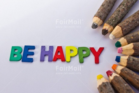 Fair Trade Photo Colour image, Colourful, Crayon, Emotions, Friendship, Happiness, Letters, Multi-coloured, Peru, South America, Text
