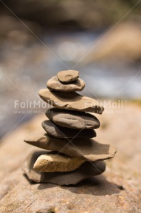 Fair Trade Photo Balance, Colour image, Day, Nature, Outdoor, Peace, Peru, River, South America, Stone