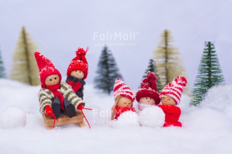 Fair Trade Photo Christmas, Christmas decoration, Colour, Colour image, Doll, Horizontal, Object, Place, Snow, South America