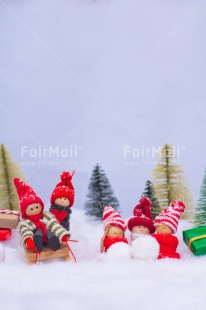 Fair Trade Photo Christmas, Christmas decoration, Colour, Colour image, Doll, Object, Place, Snow, South America, Vertical