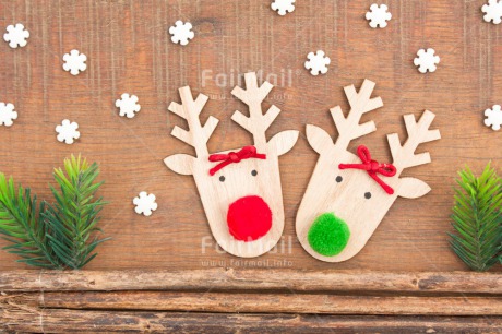 Fair Trade Photo Animals, Christmas, Christmas decoration, Colour, Colour image, Deer, Green, Horizontal, Object, Place, Red, South America