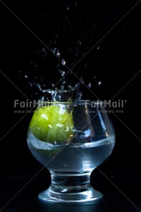 Fair Trade Photo Birthday, Black, Colour, Colour image, Glass, Object, Peru, Place, South America, Splash, Vertical