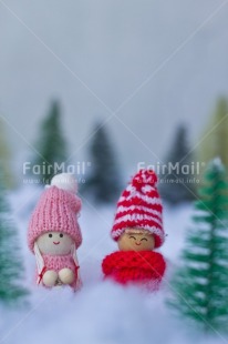 Fair Trade Photo Activity, Adjective, Celebrating, Christmas, Christmas decoration, Christmas tree, Colour, Doll, Object, Present, Red, Snow, Vertical