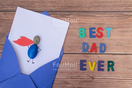 Fair Trade Photo Blue, Colour, Dad, Father, Fathers day, Letter, Note, Object, People, Superheroe, Text