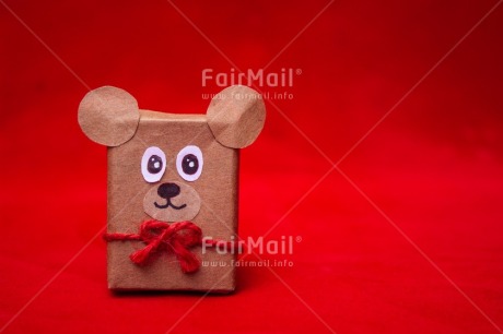 Fair Trade Photo Animal, Animals, Christmas, Christmas decoration, Colour, Object, Present, Red