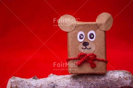 Fair Trade Photo Animal, Animals, Christmas, Christmas decoration, Colour, Object, Present, Red