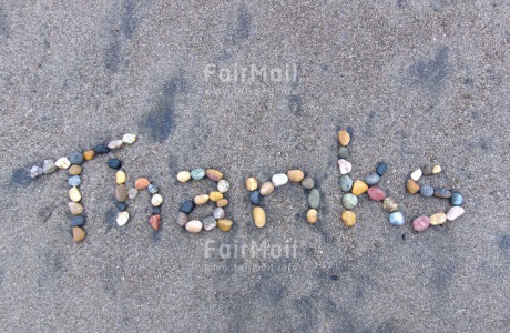 Fair Trade Photo Beach, Colour image, Horizontal, Letter, Peru, South America, Thank you