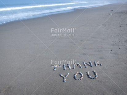 Fair Trade Photo Beach, Colour image, Horizontal, Letter, Peru, South America, Thank you