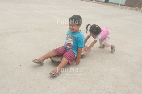 Fair Trade Photo Activity, Colour image, Day, Emotions, Friendship, Happiness, Horizontal, Outdoor, People, Peru, Playing, Smiling, South America, Together, Two children