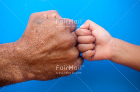 Fair Trade Photo Care, Closeup, Colour image, Father, Fathers day, Hand, Horizontal, Love, One child, One man, People, Peru, Shooting style, South America, Together, Two hands
