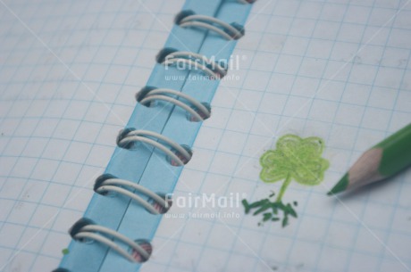 Fair Trade Photo Closeup, Colour image, Exams, Good luck, Horizontal, Pencil, Peru, Shooting style, South America, Trefoil