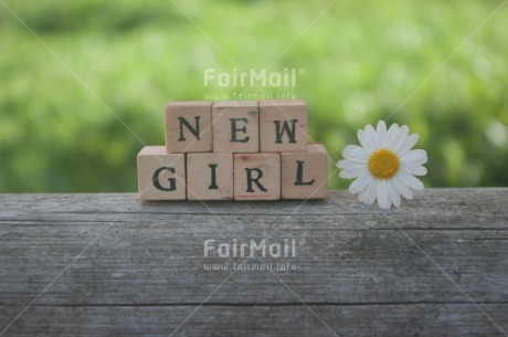 Fair Trade Photo Birth, Colour image, Flower, Girl, Horizontal, Letter, New baby, People, Peru, South America