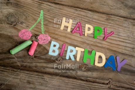 Fair Trade Photo Birthday, Cherry, Colour image, Horizontal, Letter, Peru, South America